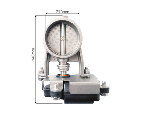 Simoni Racing Universal Exhaust Control Valve System 7 - Ã˜70mm - with Switch & Cable Set