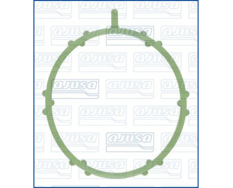 Gasket, turbocharger, Image 2
