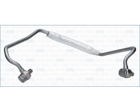 Oil line, turbocharger