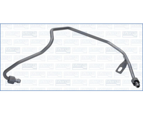 Oil line, turbocharger