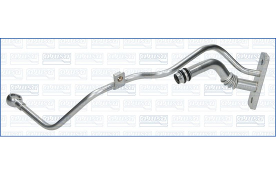 Oil line, turbocharger
