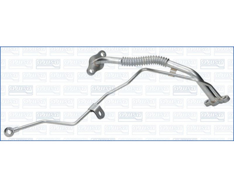 Oil line, turbocharger