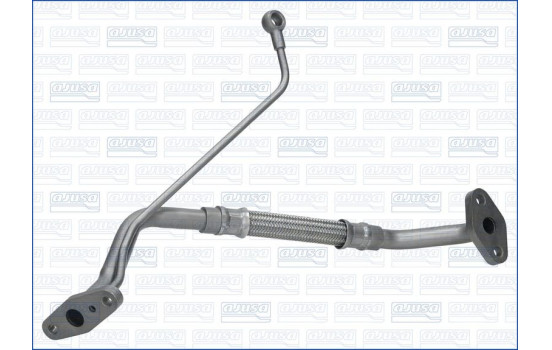 Oil line, turbocharger