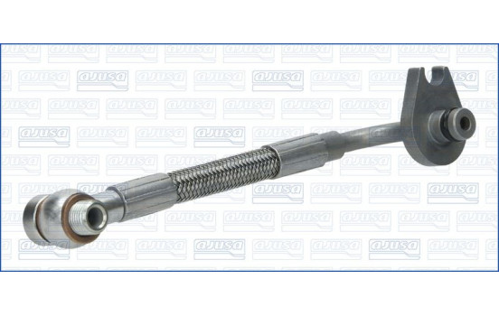 Oil line, turbocharger