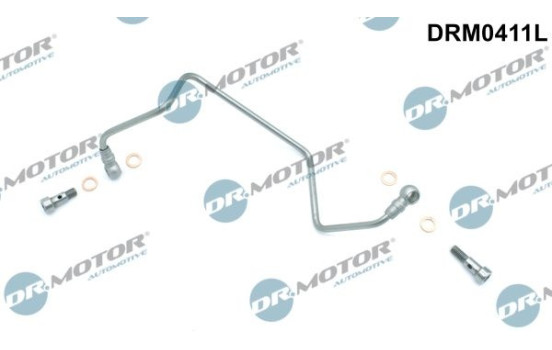 Oil line, turbocharger