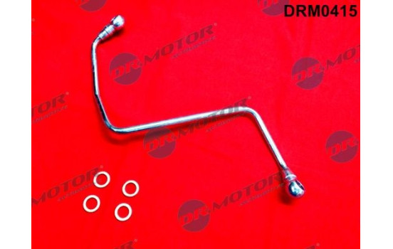 Oil line, turbocharger