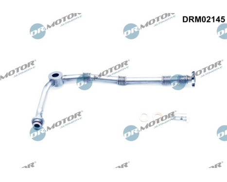 Oil line, turbocharger
