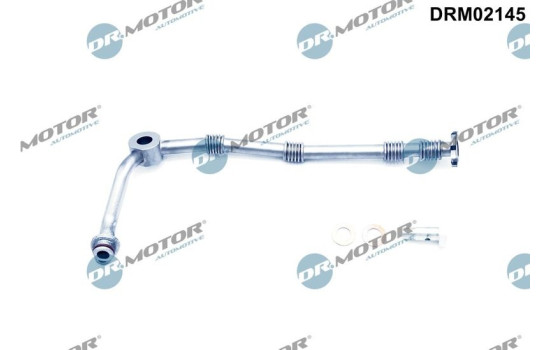 Oil line, turbocharger