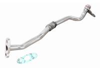 Oil line, turbocharger