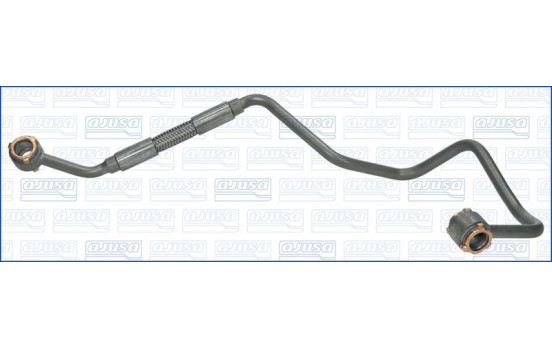 Oil line, turbocharger
