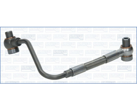 Oil line, turbocharger