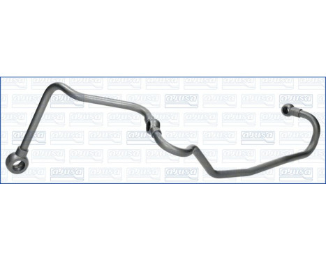 Oil line, turbocharger