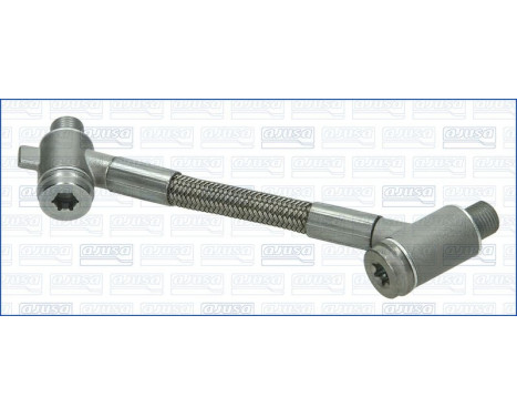 Oil line, turbocharger