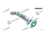Oil line, turbocharger