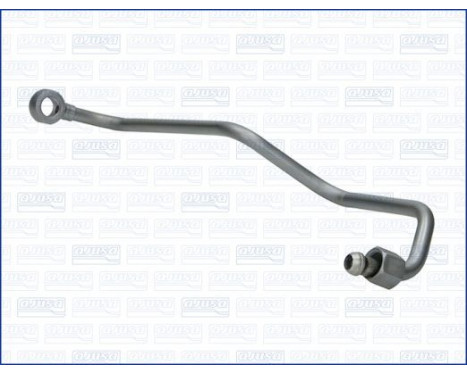 Oil line, turbocharger