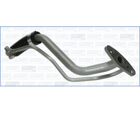 Oil line, turbocharger
