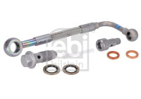 Oil line, turbocharger