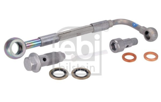 Oil line, turbocharger