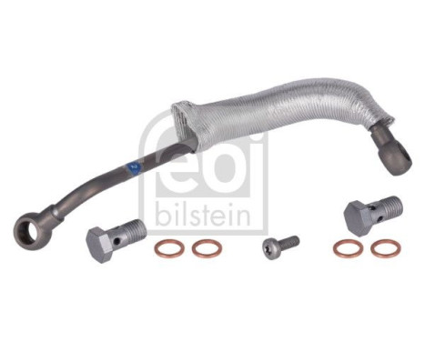 Oil line, turbocharger