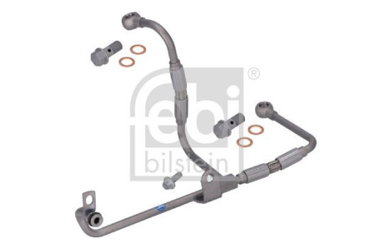 Oil line, turbocharger