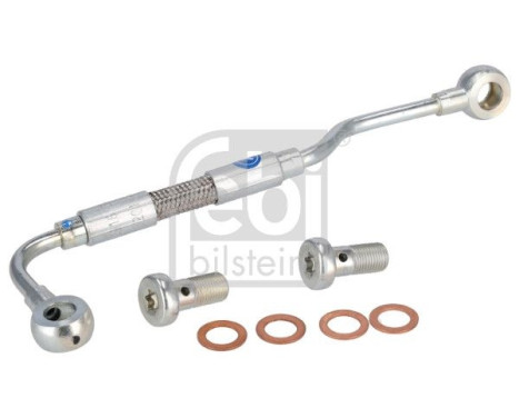 Oil line, turbocharger
