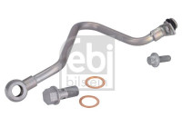 Oil line, turbocharger