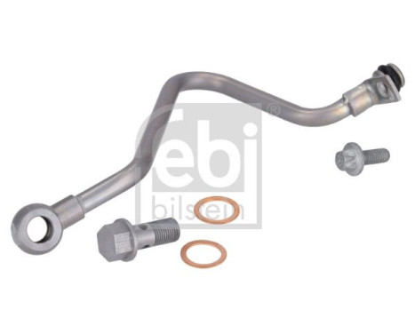 Oil line, turbocharger