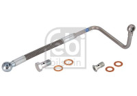 Oil line, turbocharger