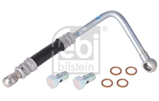 Oil line, turbocharger