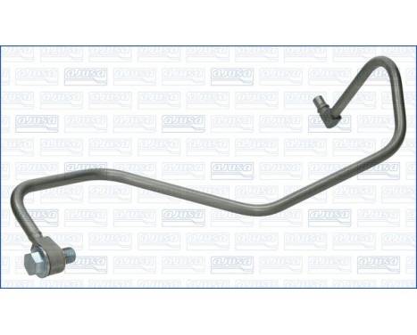 Oil line, turbocharger
