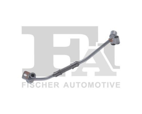 Oil line, turbocharger