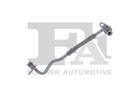 Oil line, turbocharger