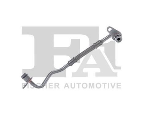 Oil line, turbocharger