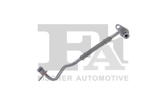 Oil line, turbocharger