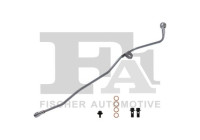 Oil line, turbocharger