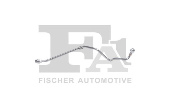 Oil line, turbocharger