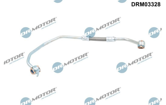 Oil line, turbocharger