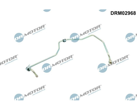 Oil line, turbocharger