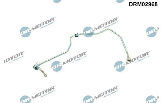 Oil line, turbocharger