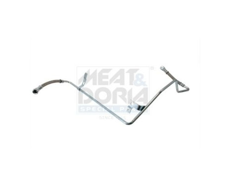 Oil line, turbocharger