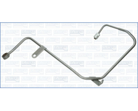 Oil line, turbocharger