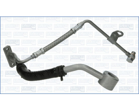 Oil line, turbocharger
