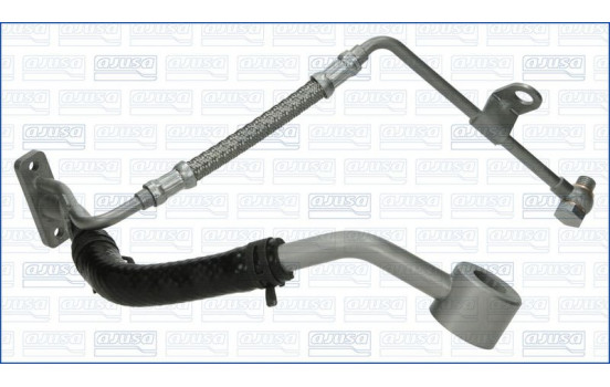Oil line, turbocharger