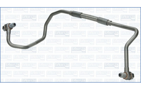 Oil line, turbocharger