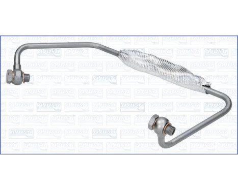 Oil line, turbocharger