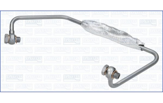 Oil line, turbocharger