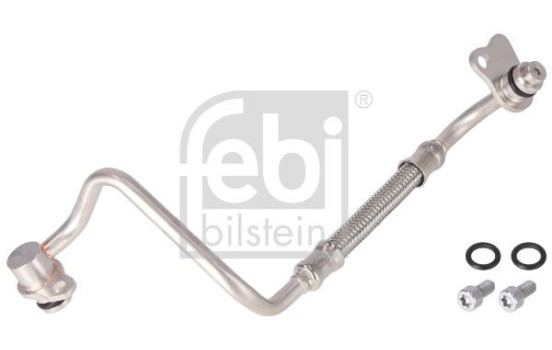 Oil line, turbocharger