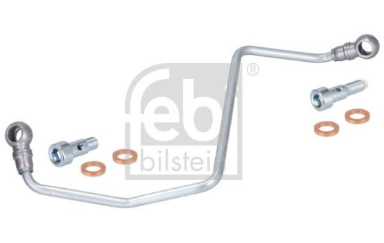 Oil line, turbocharger