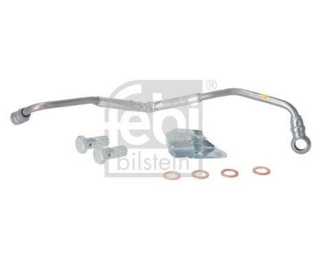 Oil line, turbocharger