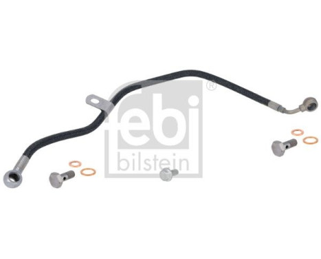 Oil line, turbocharger
